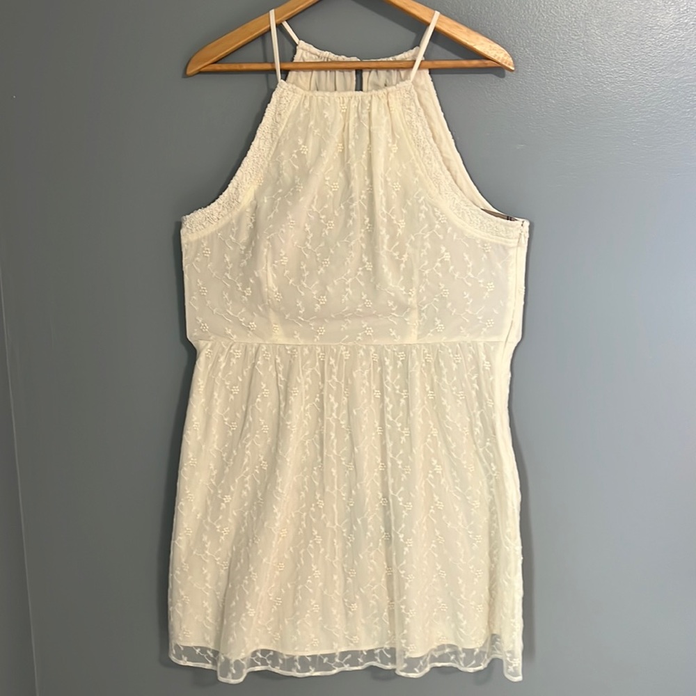 American Eagle cream lace dress new with tags